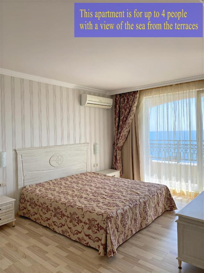 Private Super Apartments By Sea In Apart Hotel ! Pomorie Exterior photo